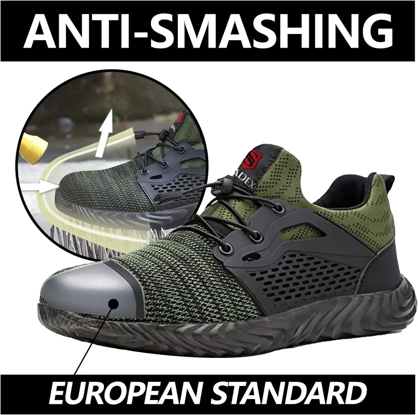 Steel Toe Sneakers for Men Women