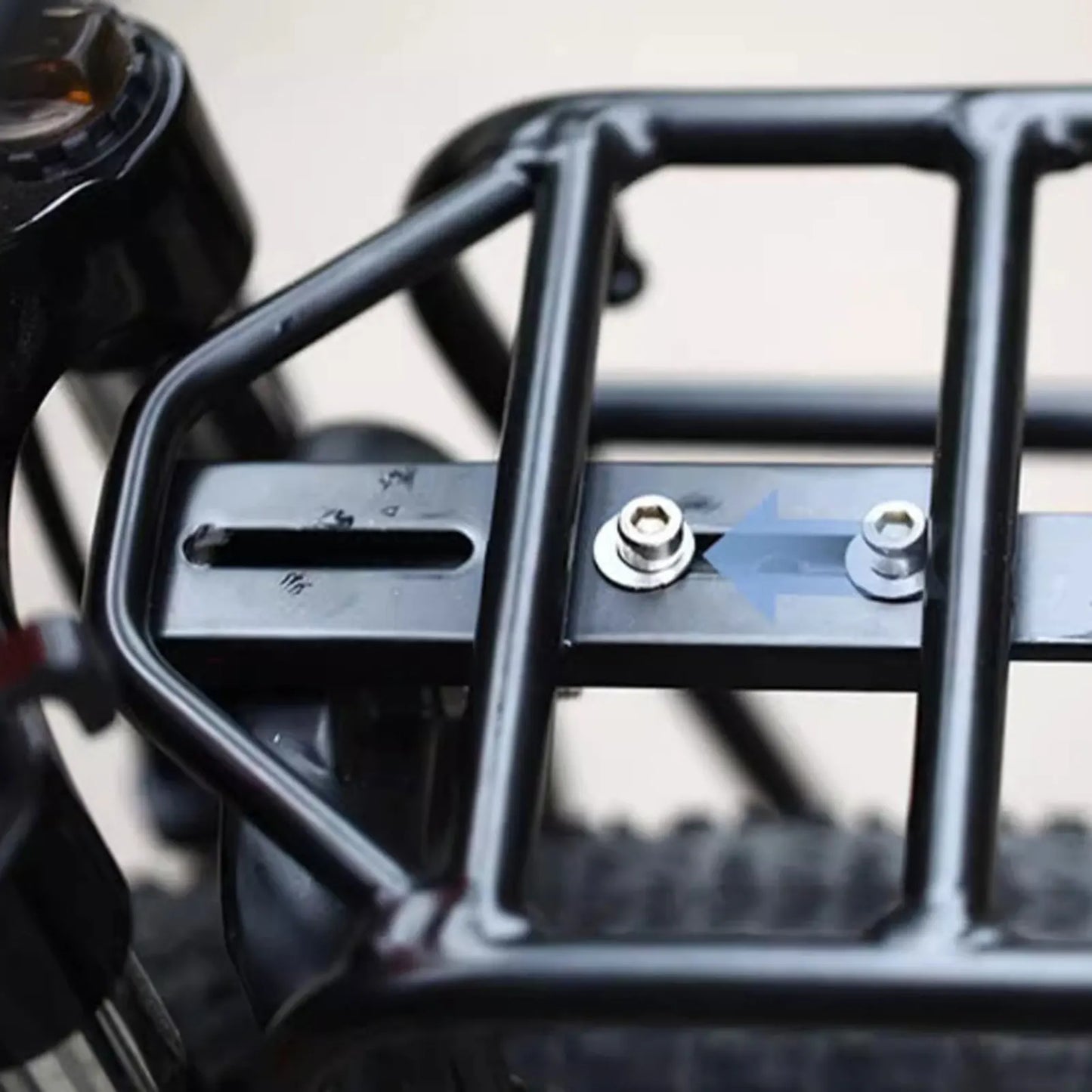 Bike Front Cargo Rack Stee