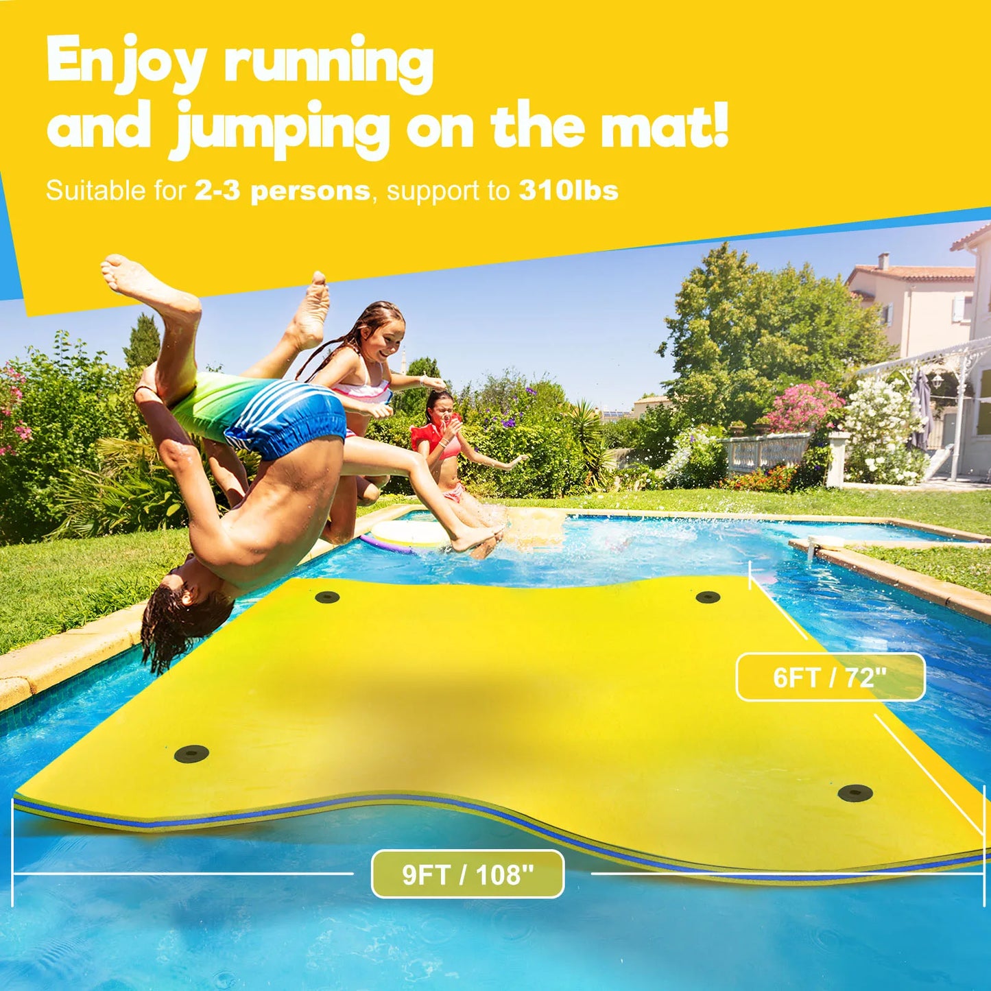 Mattress For Swimming Air Water Floating Bed