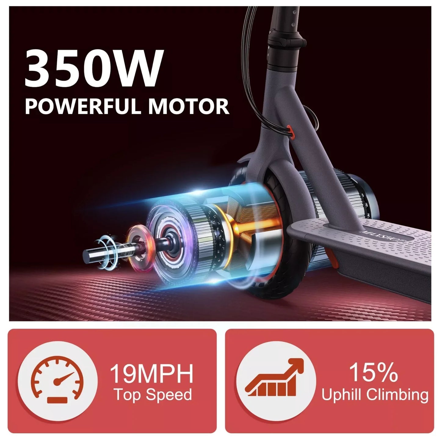 Electric Scooter APP Smart Shock-absorbing Folding