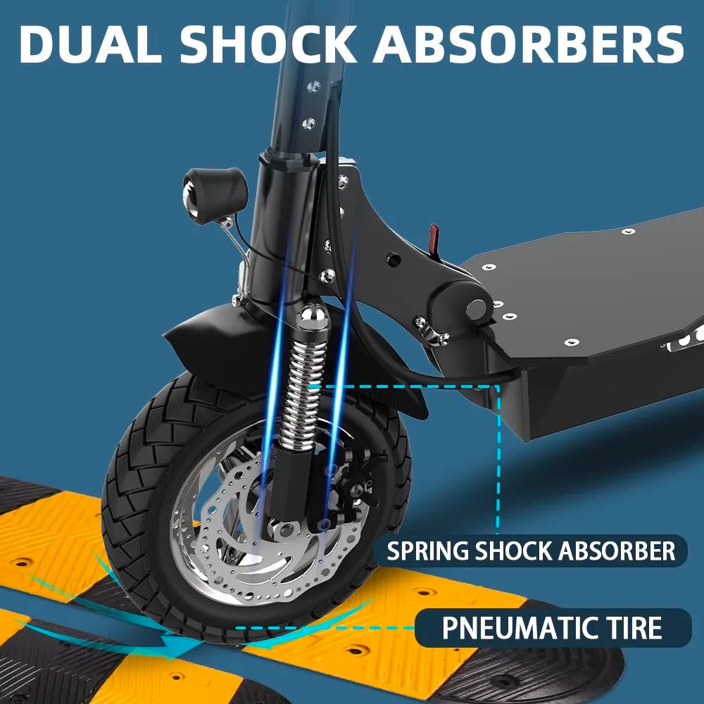 Electric Scooter Folding 10 Inch Off-Road Tire