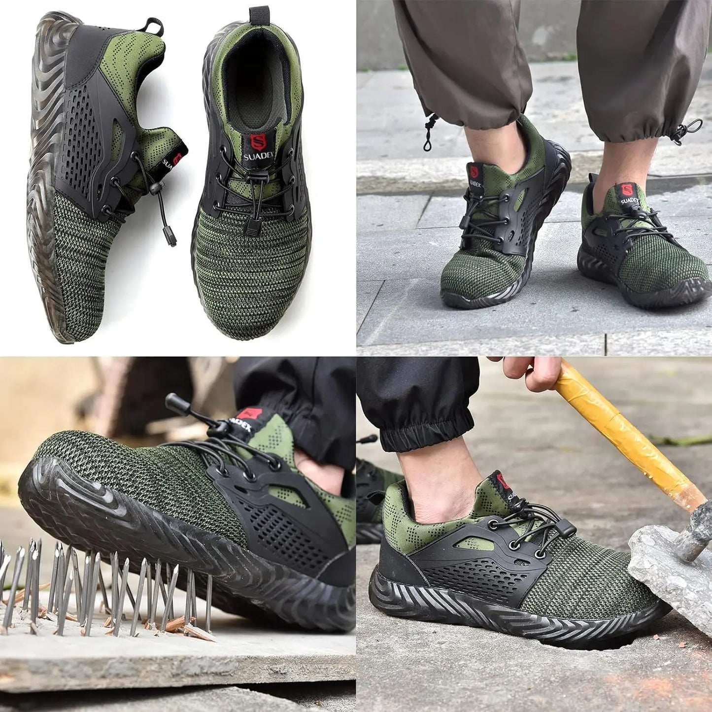 Steel Toe Sneakers for Men Women