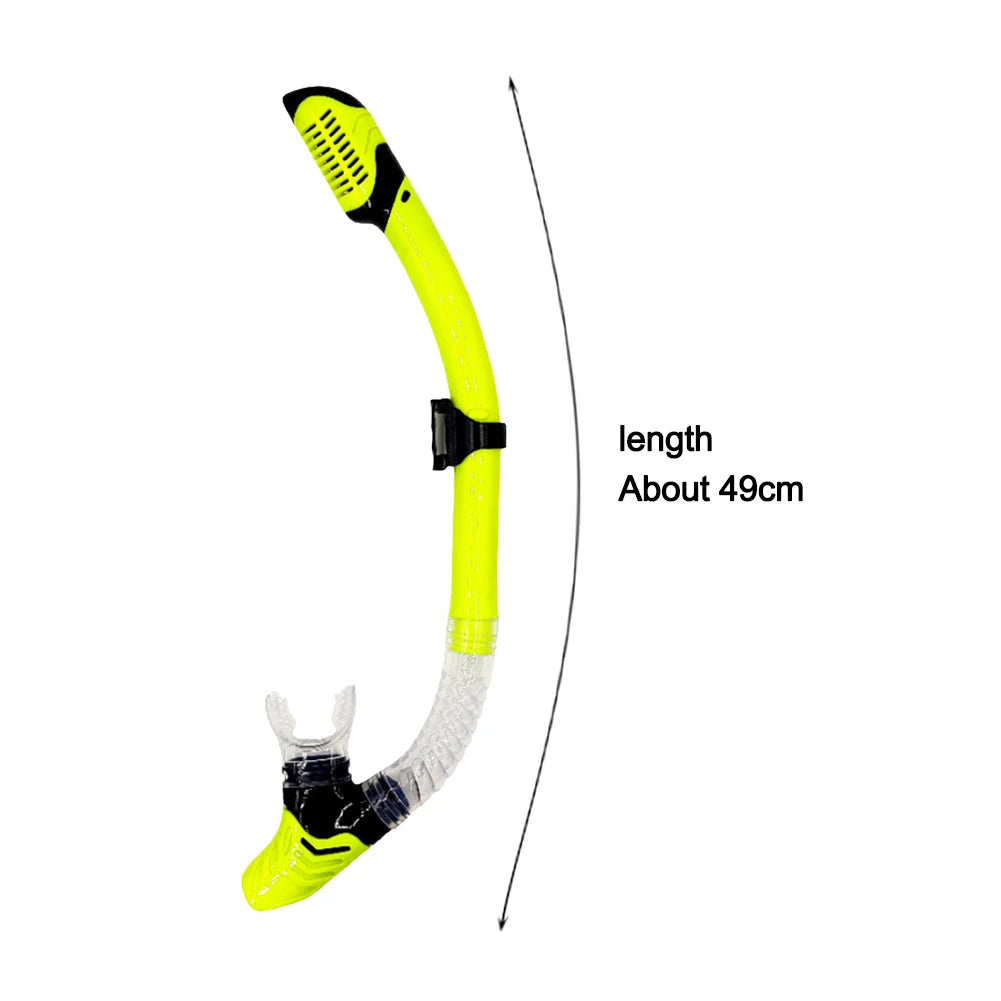 Training Snorkel Silicone Full Dry Underwater Diving