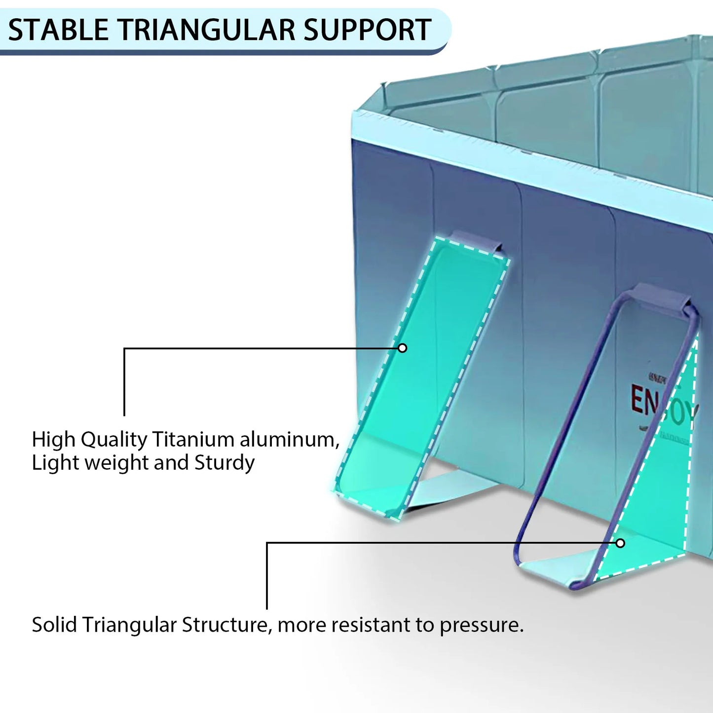 Non-Inflatable Swimming Pool Household Bracket Outdoor Water