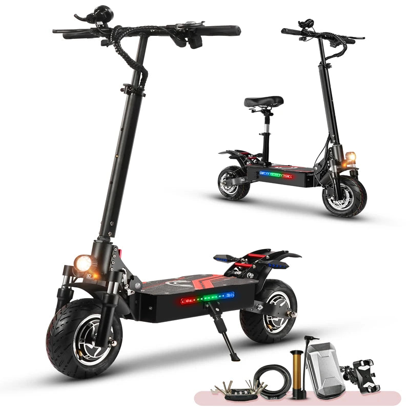 Off-Road Electric Scooter Long Endurance Mileage