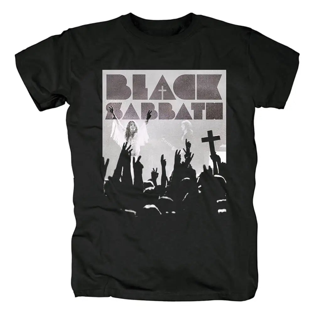 2025 Black Sabbath T Shirt Men Women Short Sleeve