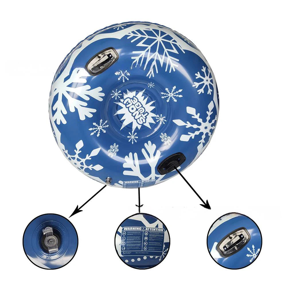 Universal Inflatable Ski Ring Winter Inflatable Snow Tube