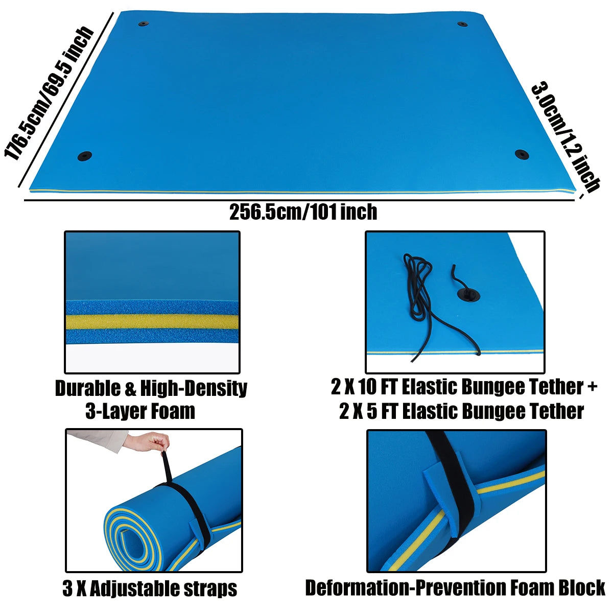 Mattress For Swimming Air Water Floating Bed