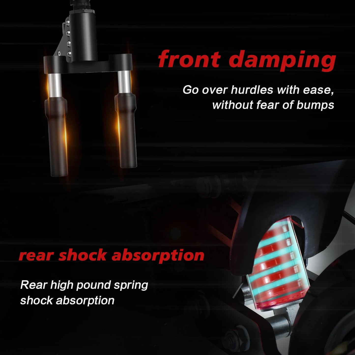 Off-Road Electric Scooter Long Endurance Mileage