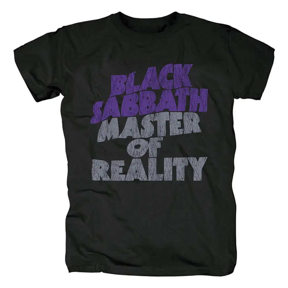 2025 Black Sabbath T Shirt Men Women Short Sleeve