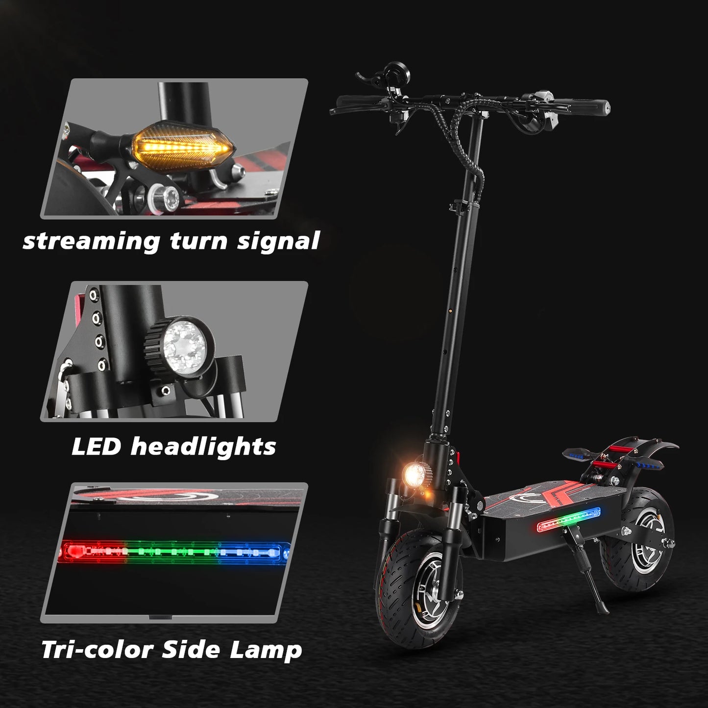 Off-Road Electric Scooter Long Endurance Mileage