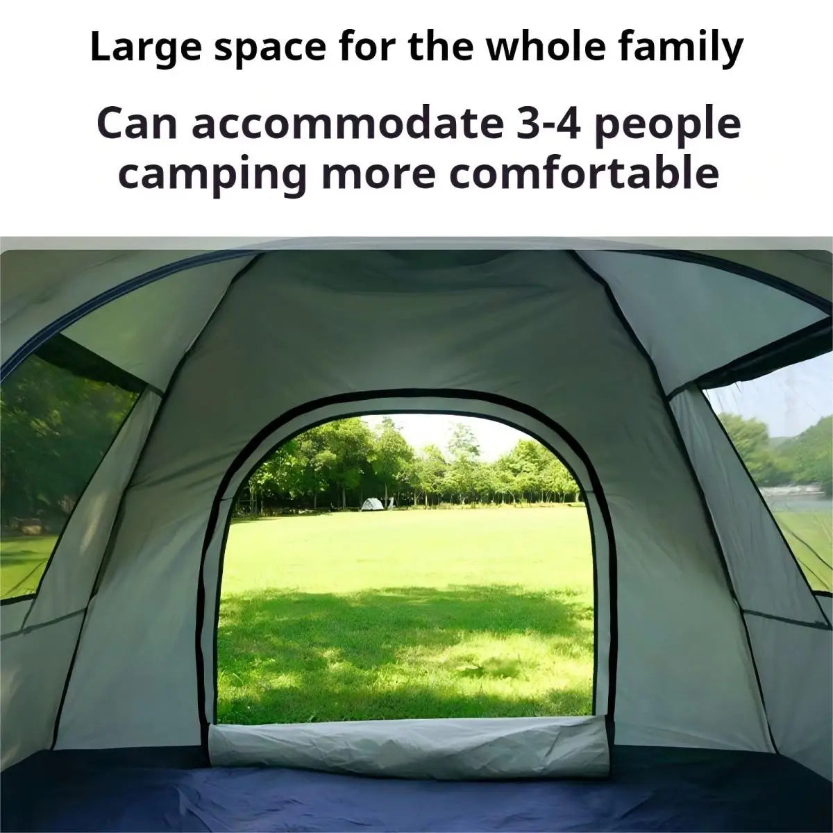 Outdoor shelter Sunshade Self-driving Travel Camping Tent