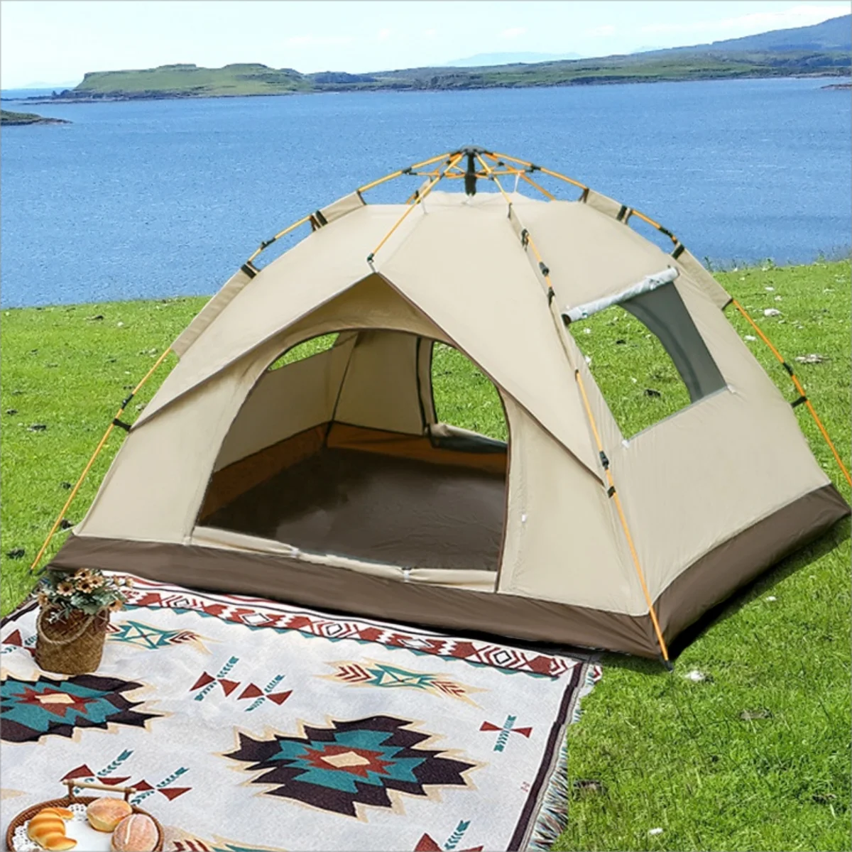 Outdoor shelter Sunshade Self-driving Travel Camping Tent