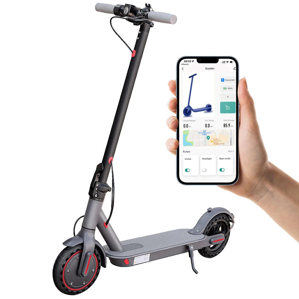 Electric Scooter APP Smart Shock-absorbing Folding