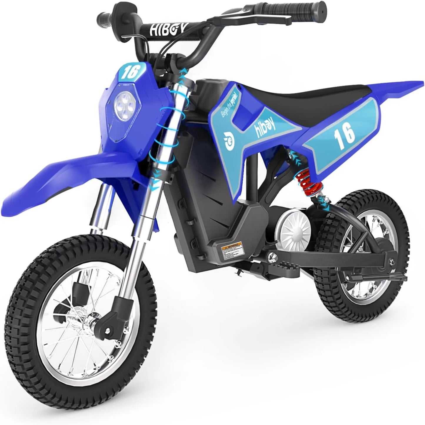 Electric Motorcycle - Up to 15.5MPH & 13.7 Miles Long
