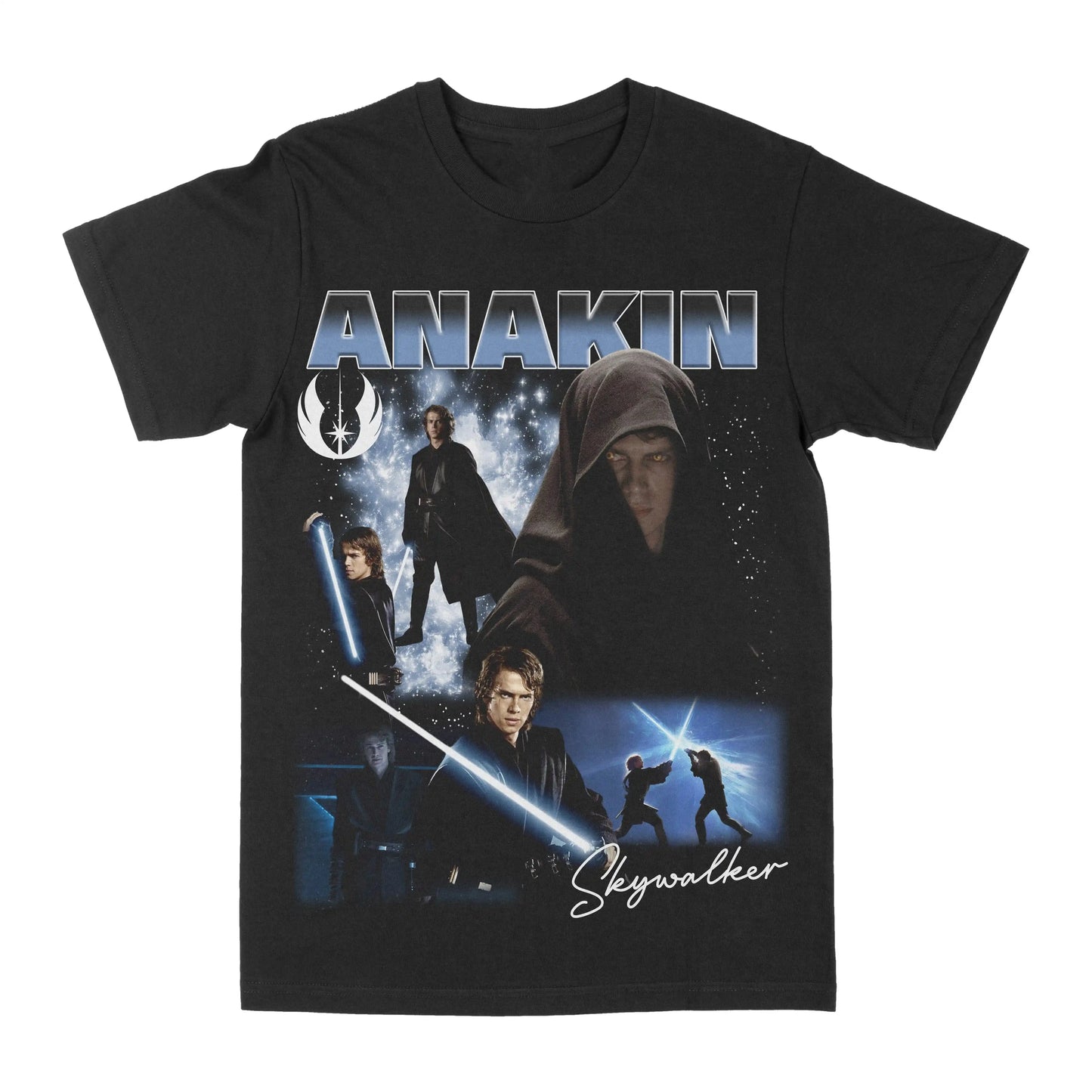 Planet Anakin Skywalker Pattern Printed T-shirt