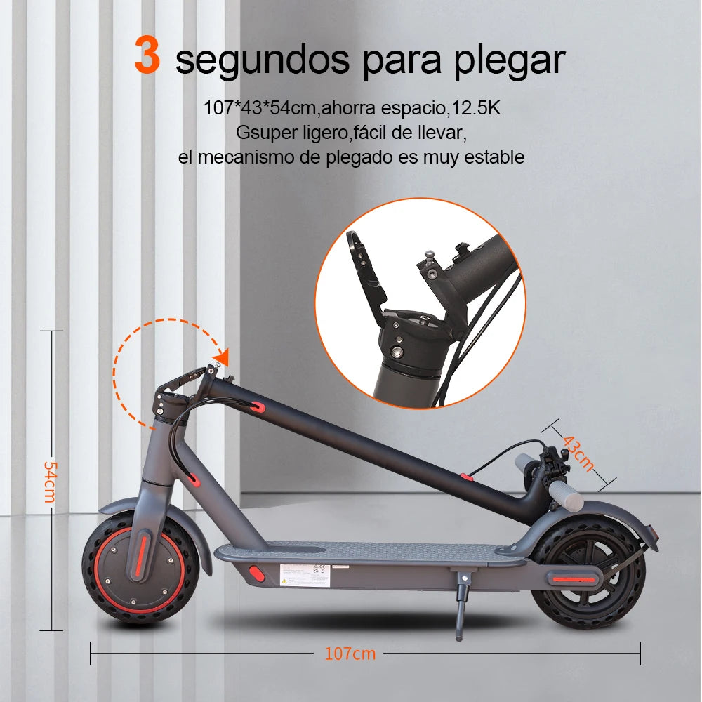 Electric Scooter APP Smart Shock-absorbing Folding