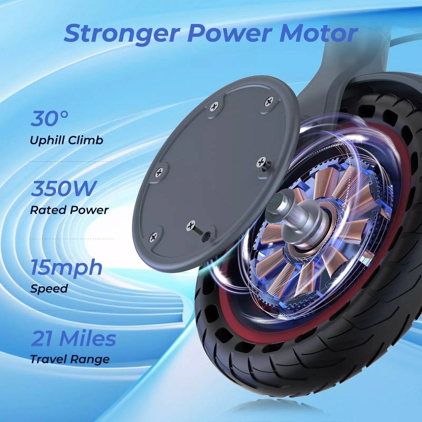 Electric Scooter APP Smart Shock-absorbing Folding