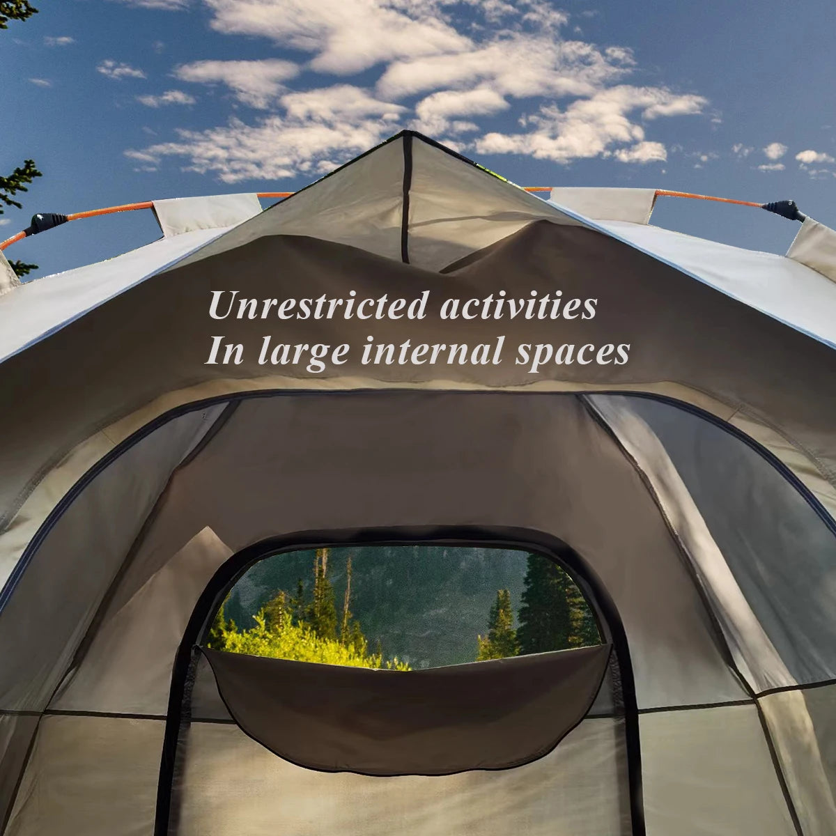 Outdoor shelter Sunshade Self-driving Travel Camping Tent