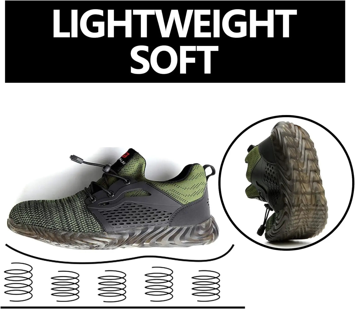 Steel Toe Sneakers for Men Women