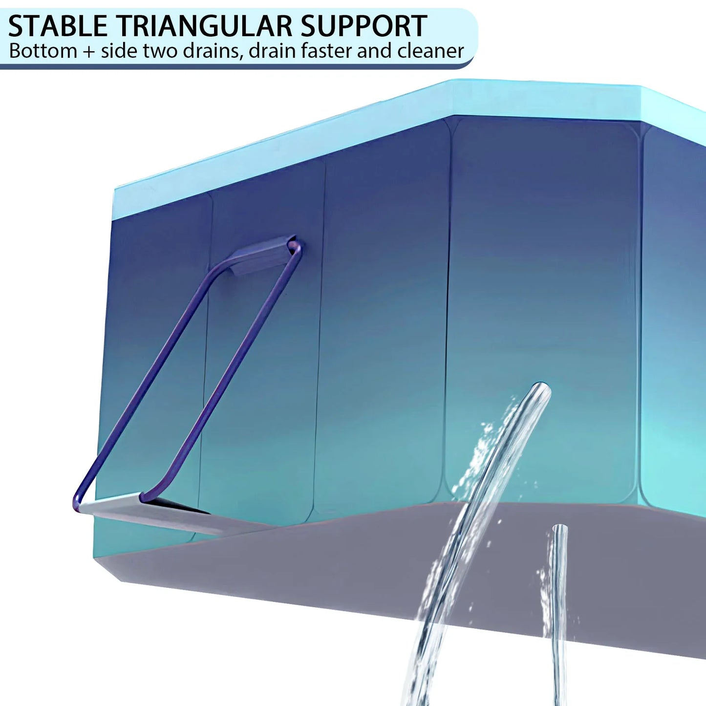 Non-Inflatable Swimming Pool Household Bracket Outdoor Water