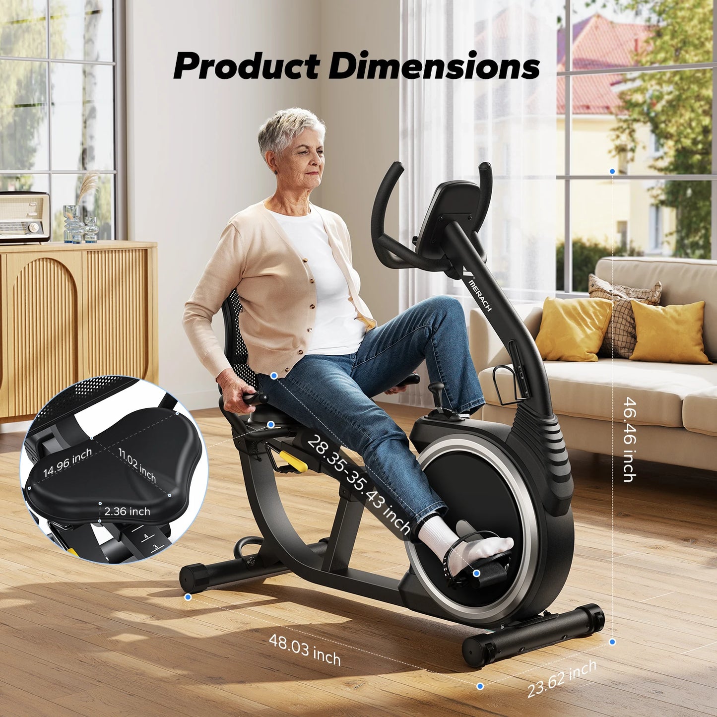 Exercise  High-end for Home Light Commercial Bikes for Seniors