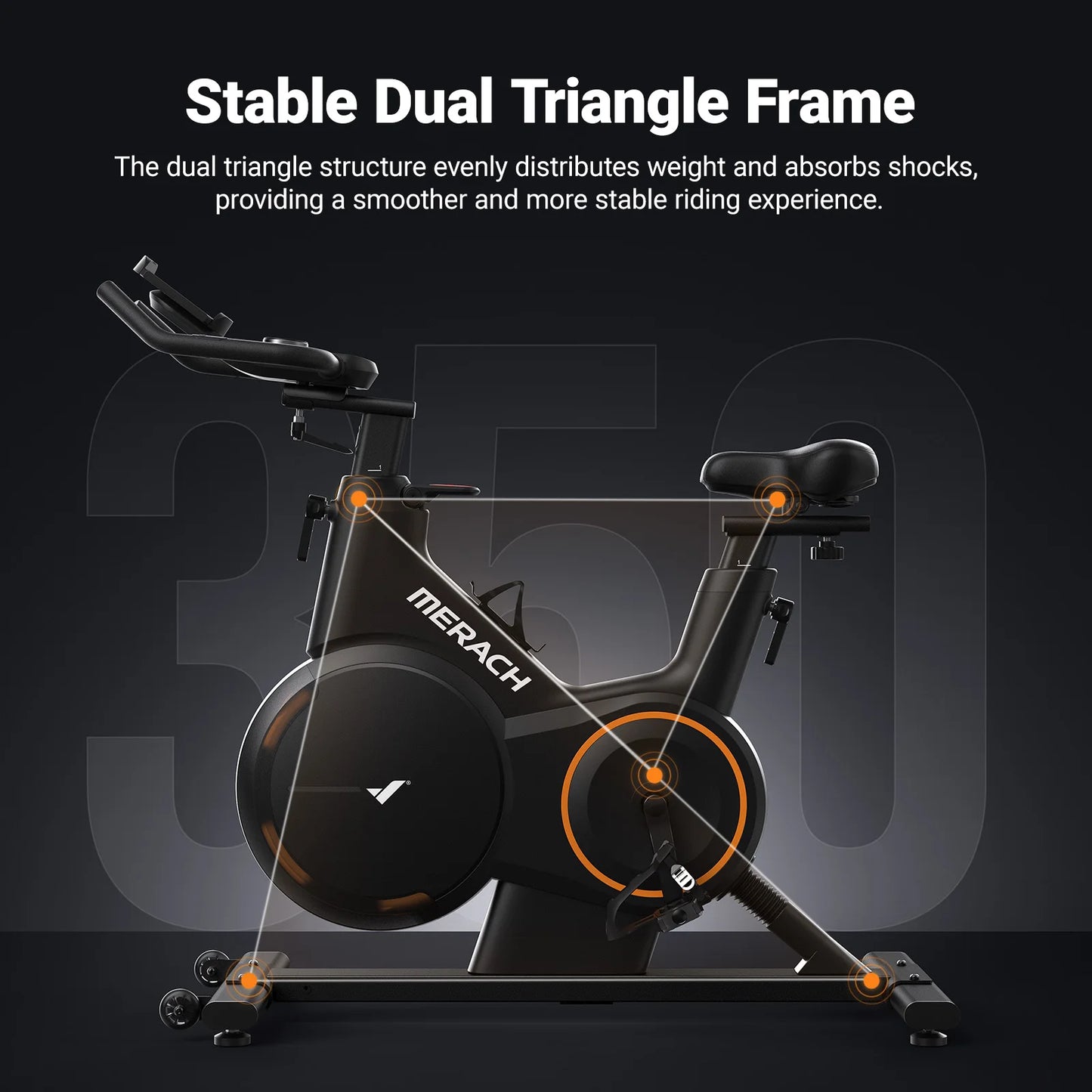 Exercise Bike Smart Magnetic Stationary Bike Indoor Cycling