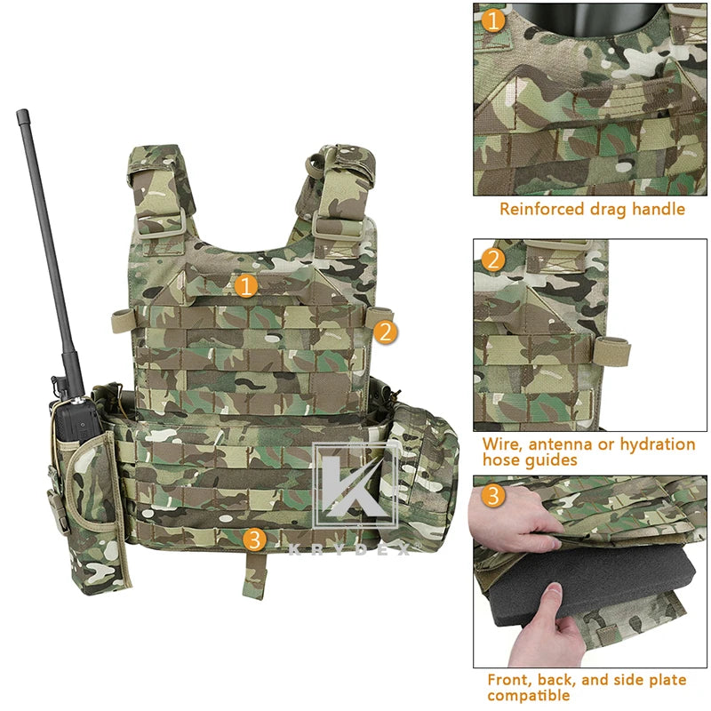 Hunting Bullet Proof Vest] Body Armor Plate