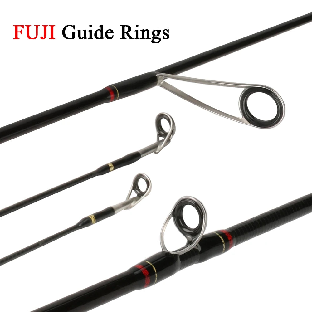 Fishing Rod Carbon Casting Spinning Cane Pole