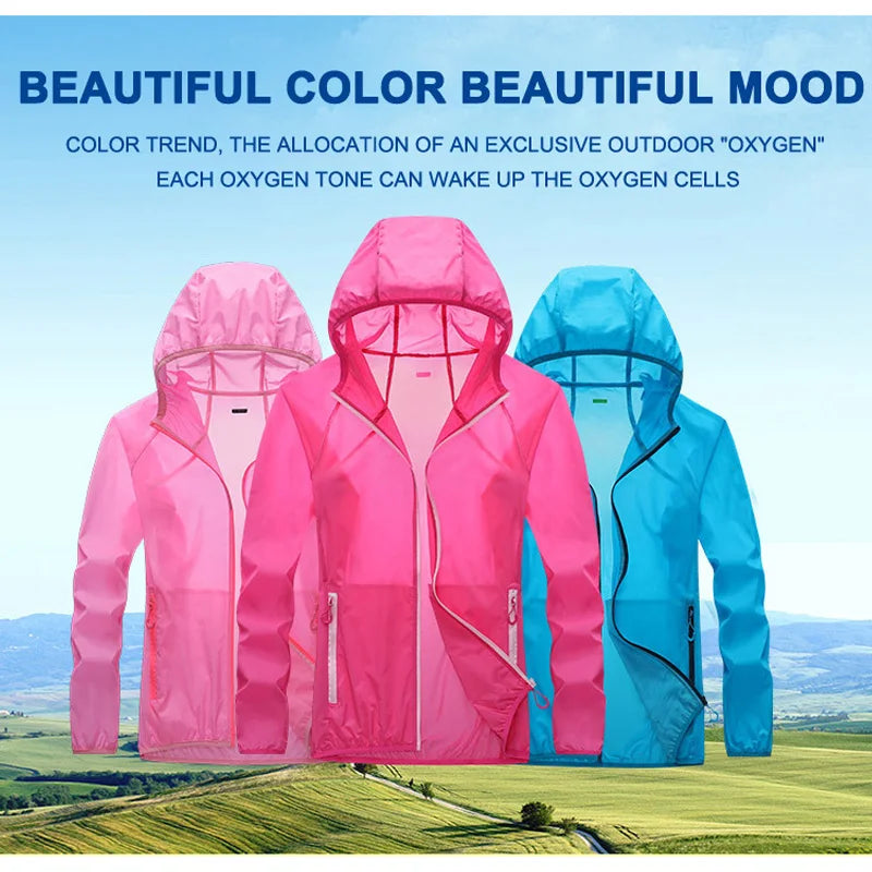 Sun Protection Clothing Ultrathin Sunscreen Jacket