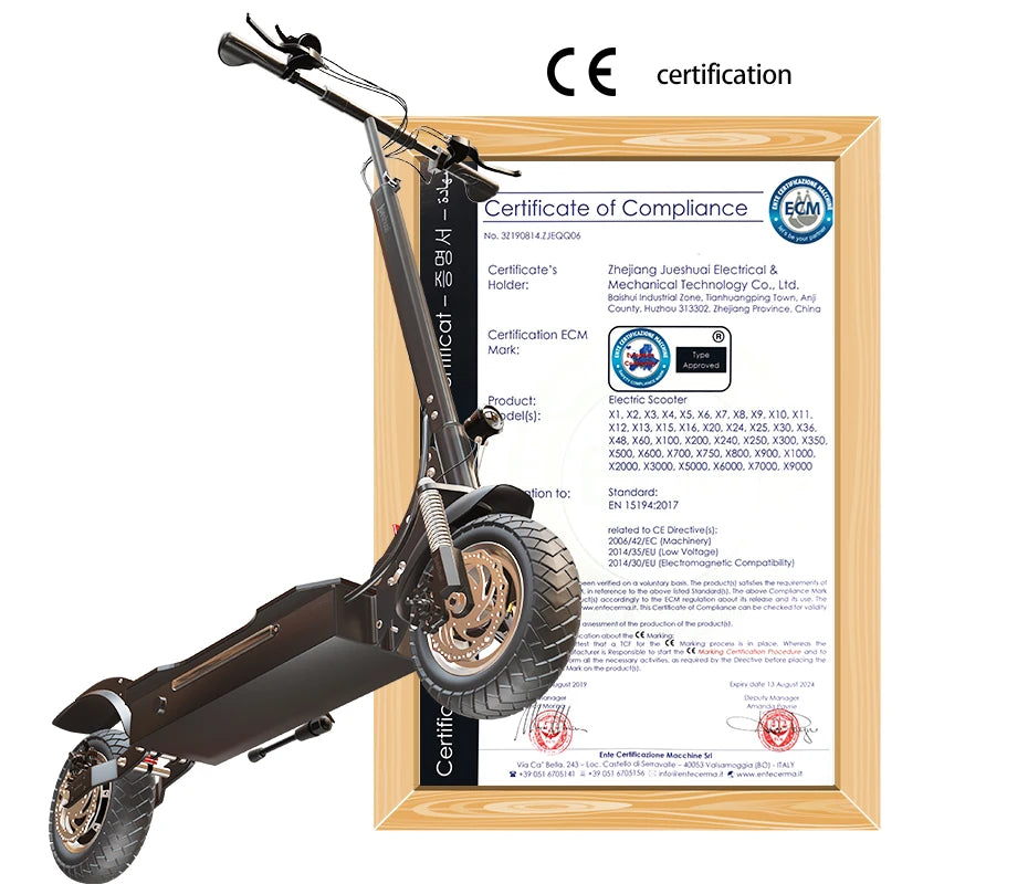 Off Road Electric Scooter 60km/h Adult E Scooter