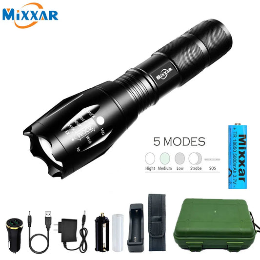 Flashlight LED Lantern Tactical Torch