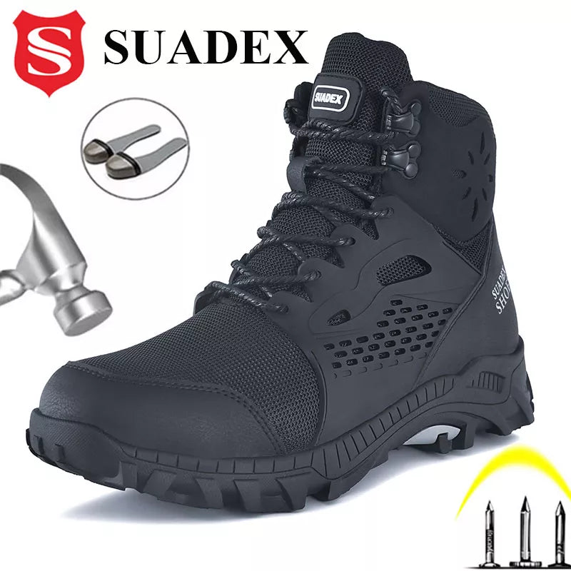 Safety Boots Men Steel Toe