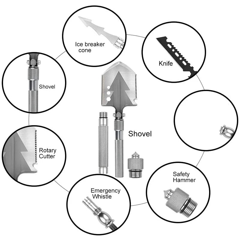 Axe Set Multifunctional Survival Shovel Set