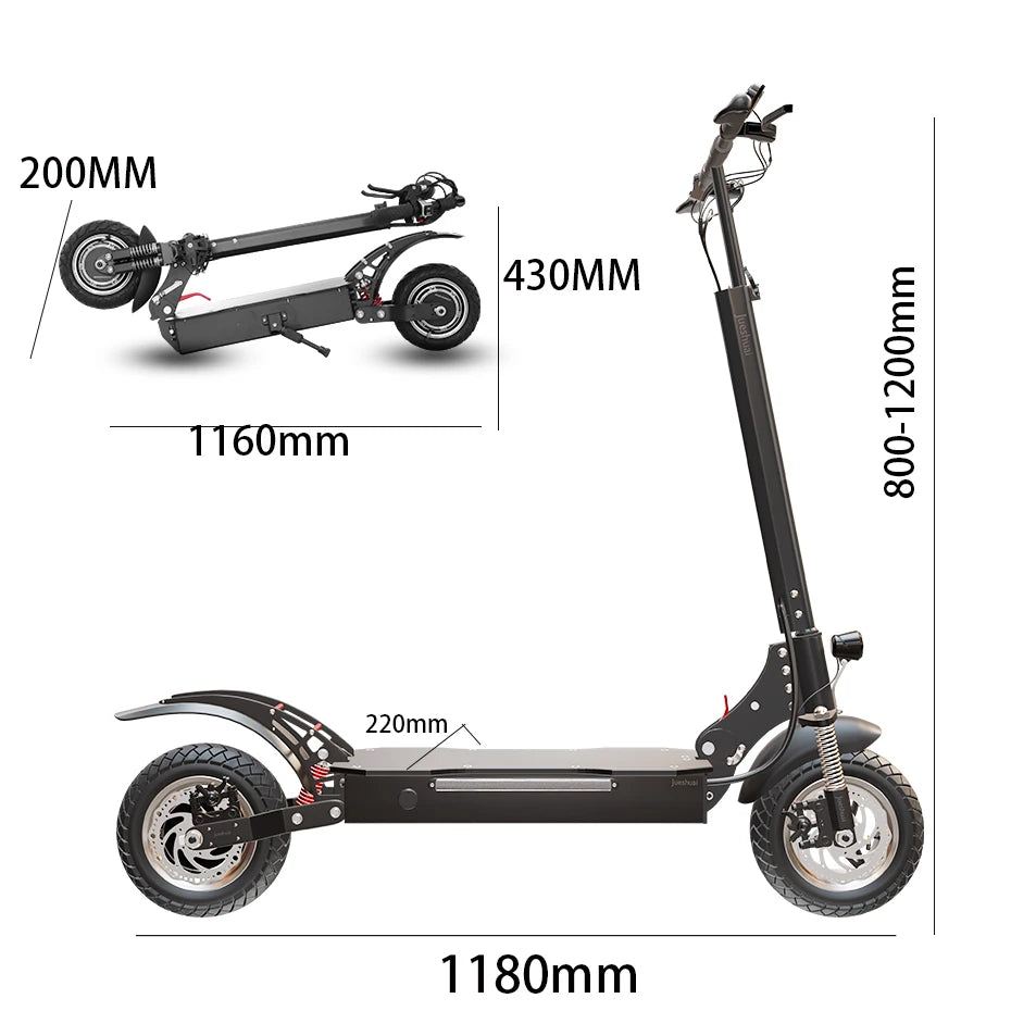 Off Road Electric Scooter 60km/h Adult E Scooter