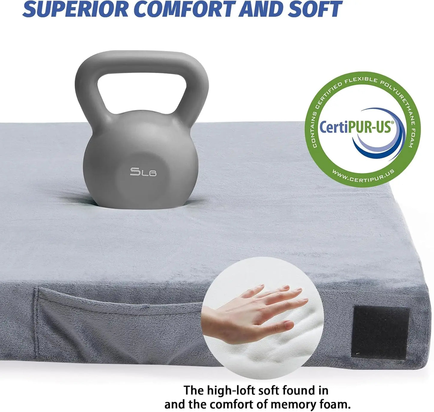 Memory Foam Camping Mattress Pad