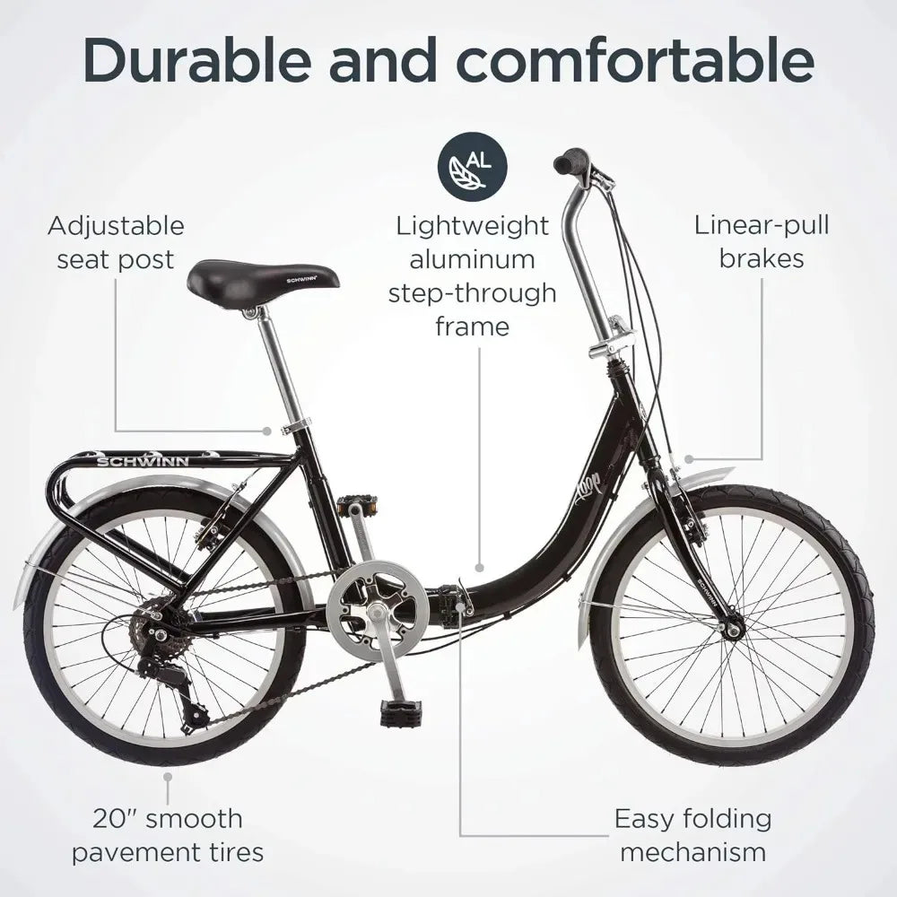 Adult Folding Bike, Men and Women