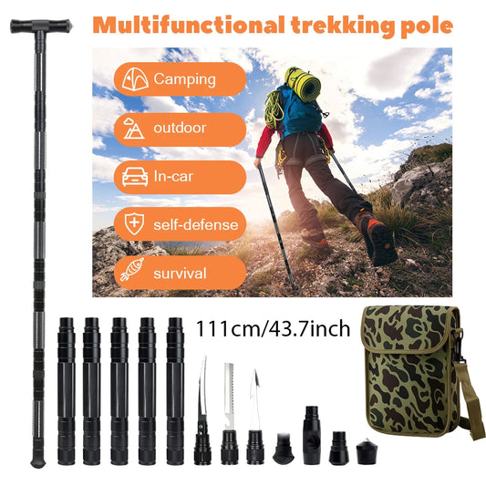 Hiking  Poles Walking Self-defense Stick