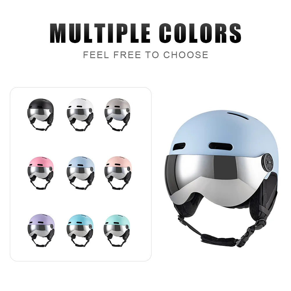 Winter Skiing Helmet - Outdoor Hobbies and Adventures