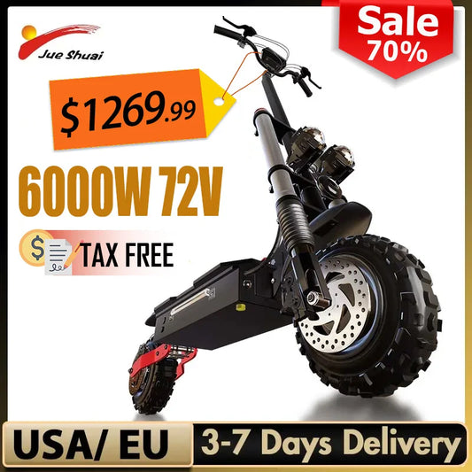 Electric Scooter Adults up to 85 km/h Off Road Tire