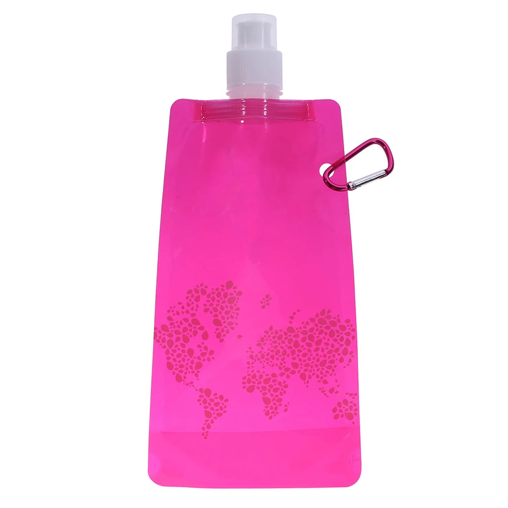 Portable Ultralight Foldable Water Bag Soft Flask Bottle Water