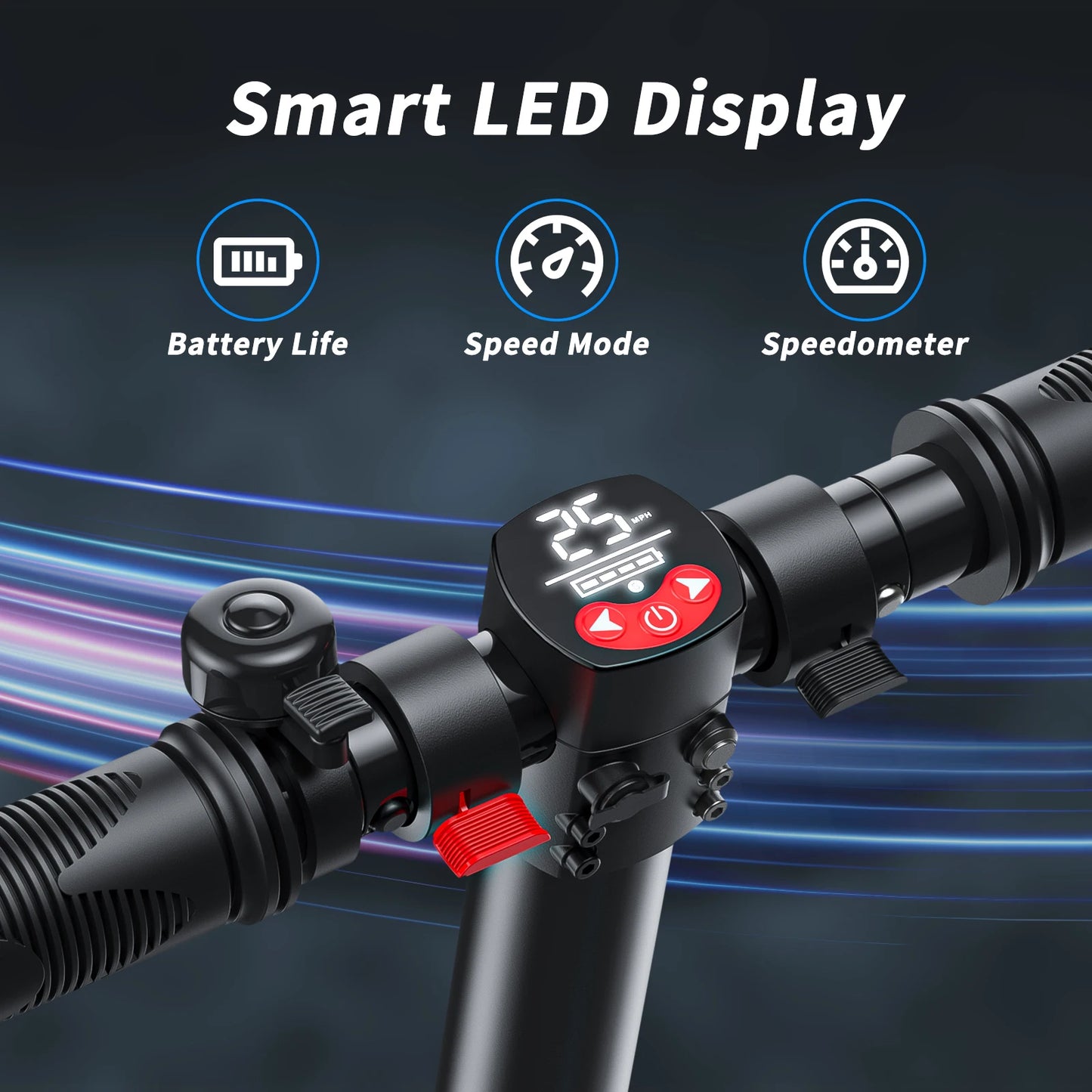 Electric Scooter for Adults, 6.5 Inch Solid Tire
