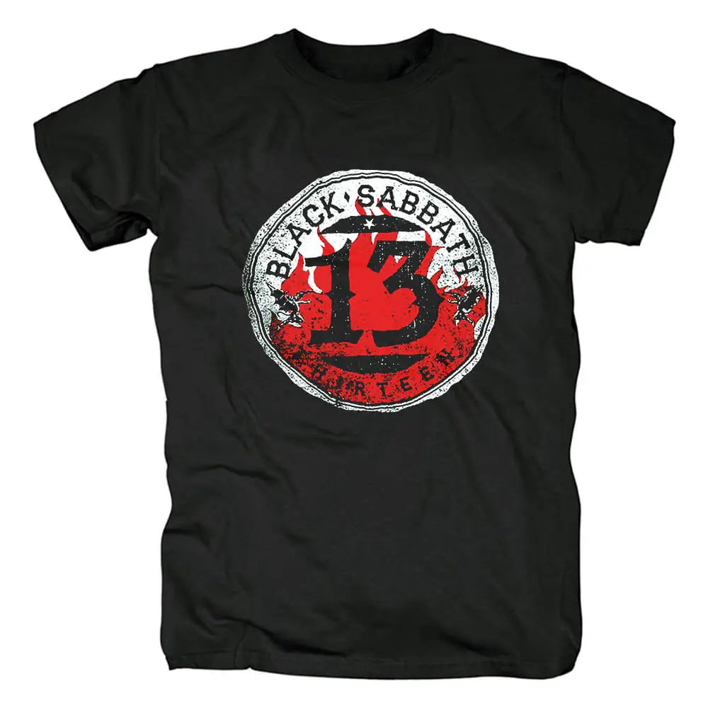 2025 Black Sabbath T Shirt Men Women Short Sleeve