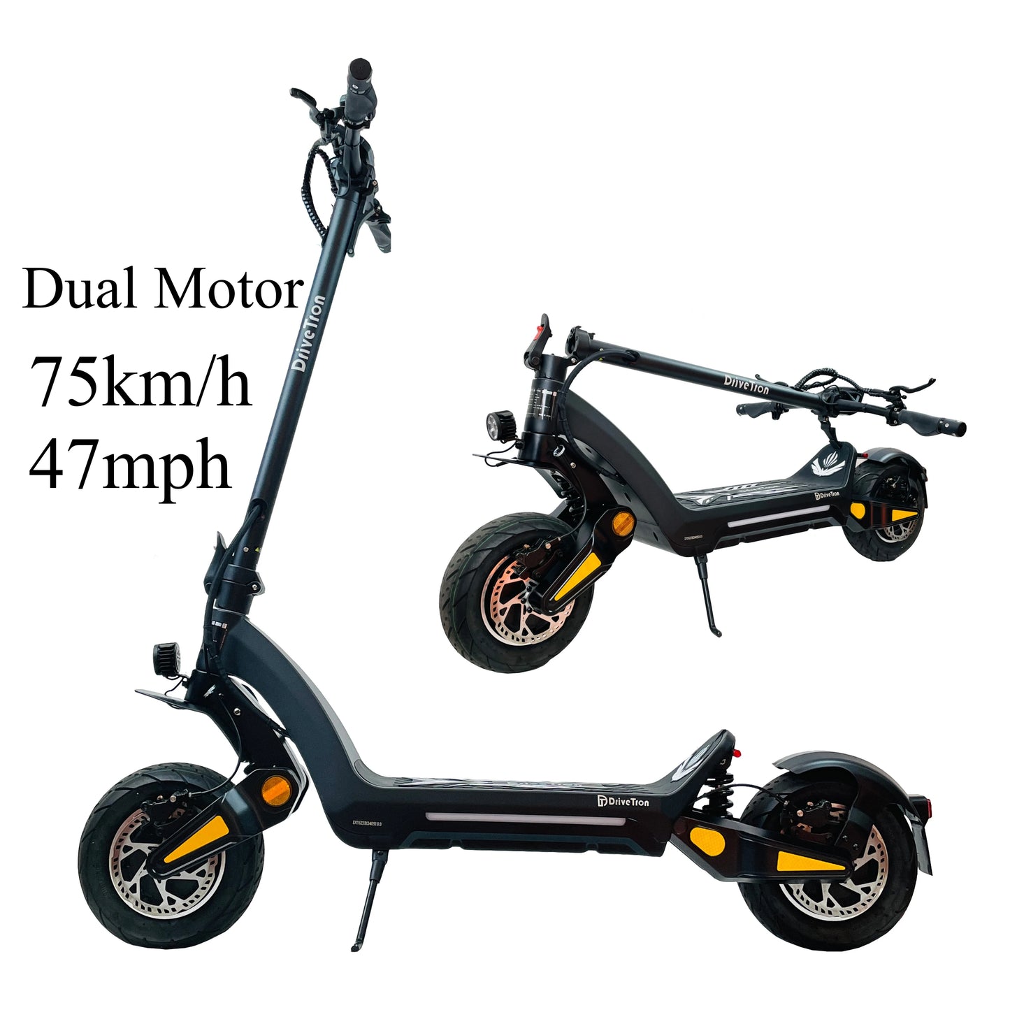 Off-road Adult Double Motor  11inch Tires Electric Scooter