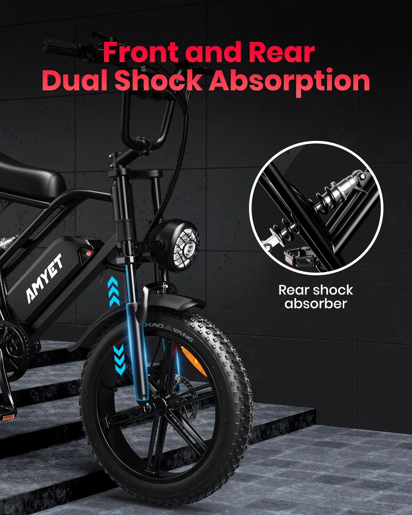 Adults Electric Bike Mountain Moped  For Men