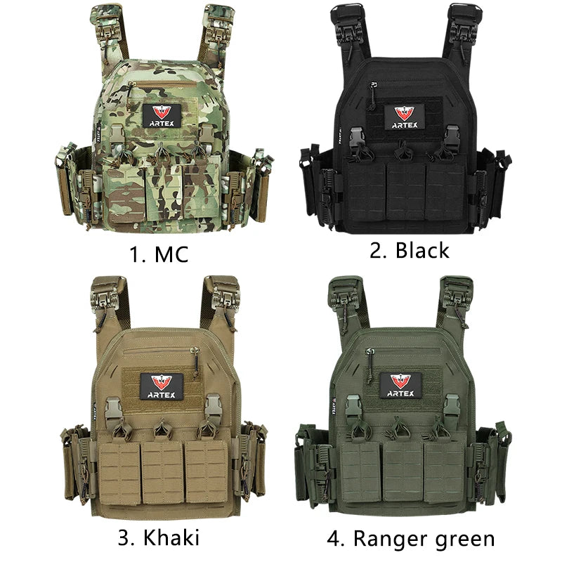 Ranger Green Plate Carrier Tactico Vest