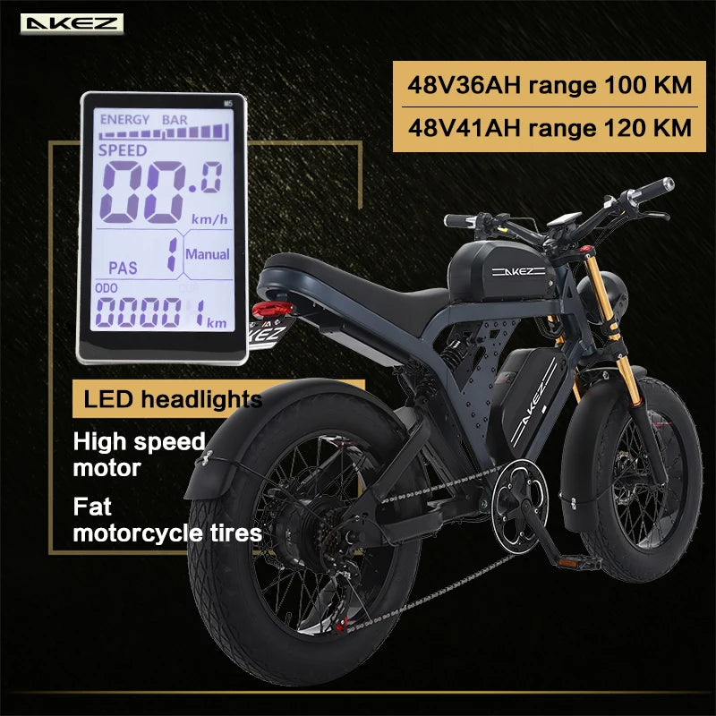 High Power Electric Mountain Bike