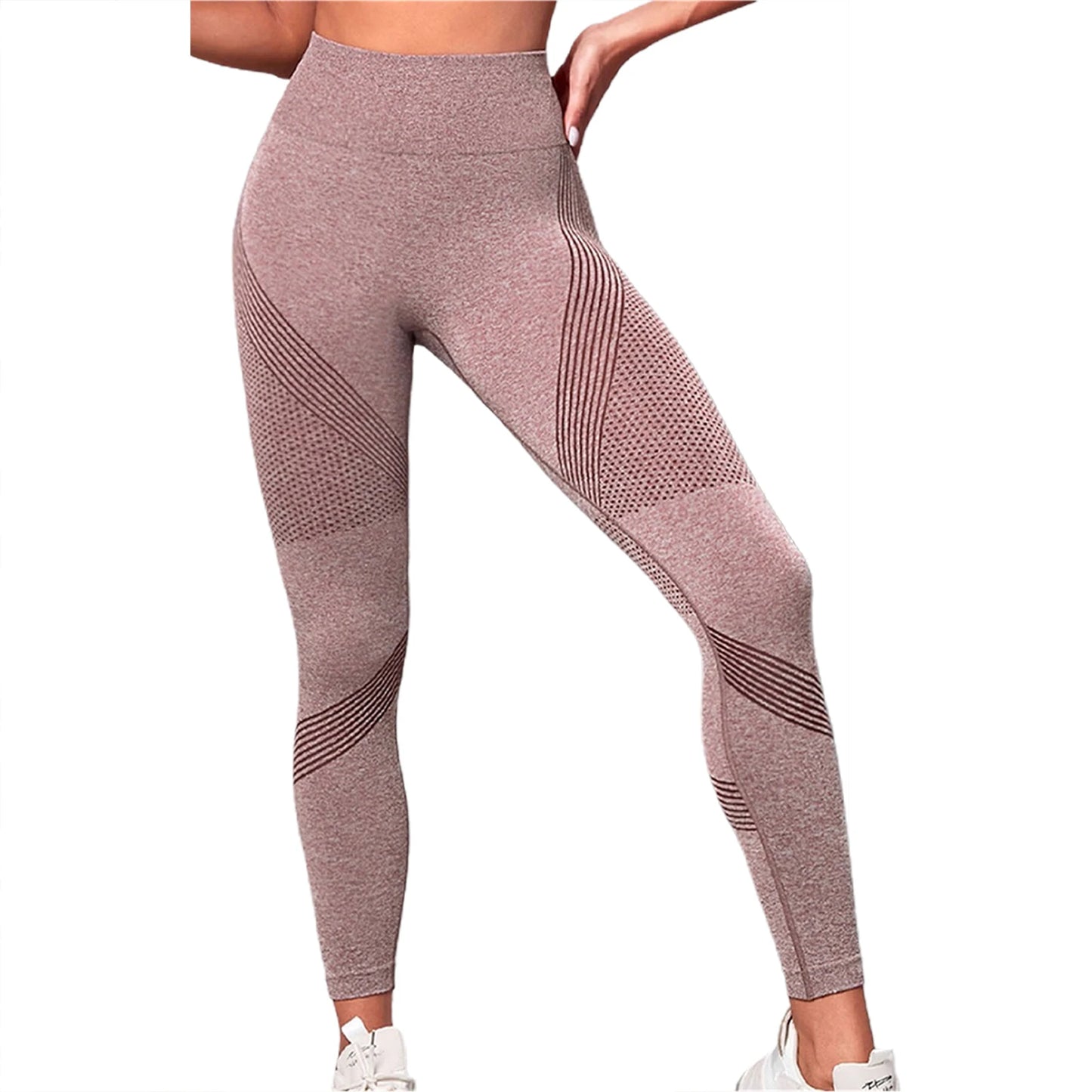 Tummy Control Yoga Pants with Stretchy Contour Design