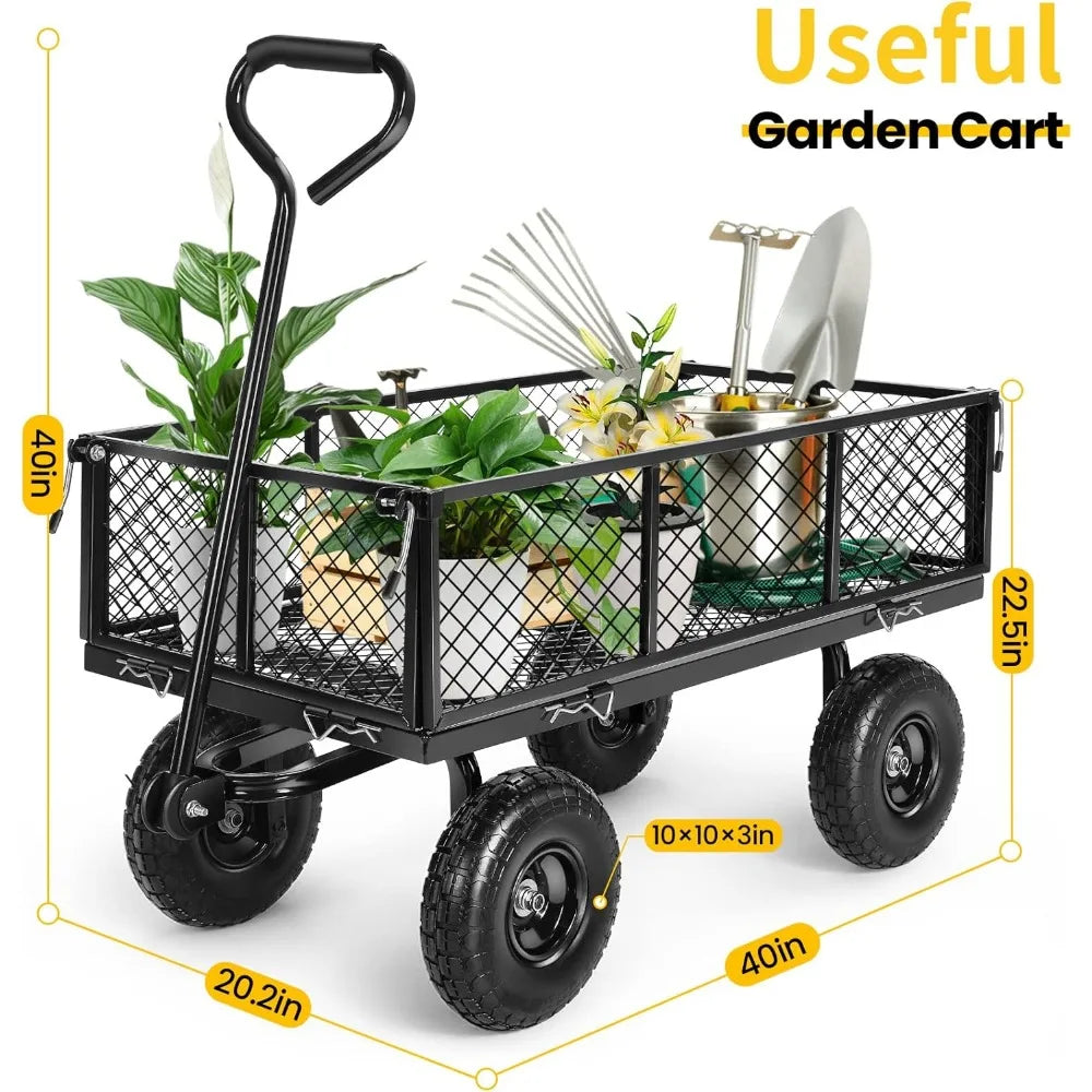 Garden Cart, Heavy Duty Wagon