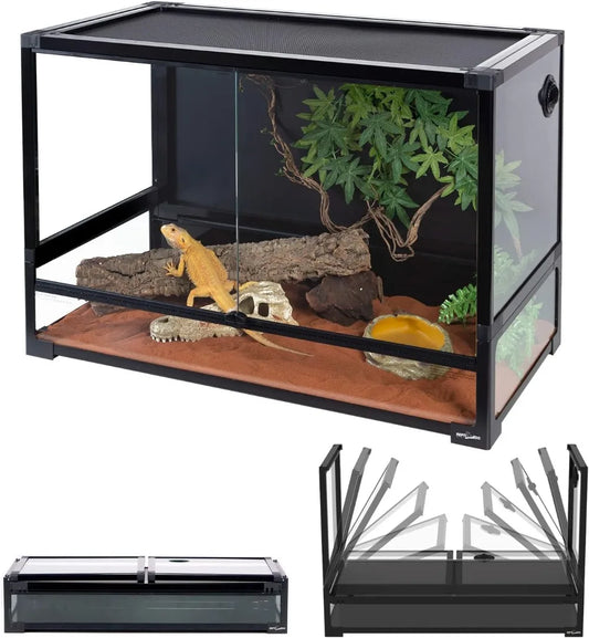 Collapsible 60 Gallon 36" Wide Reptile Tank